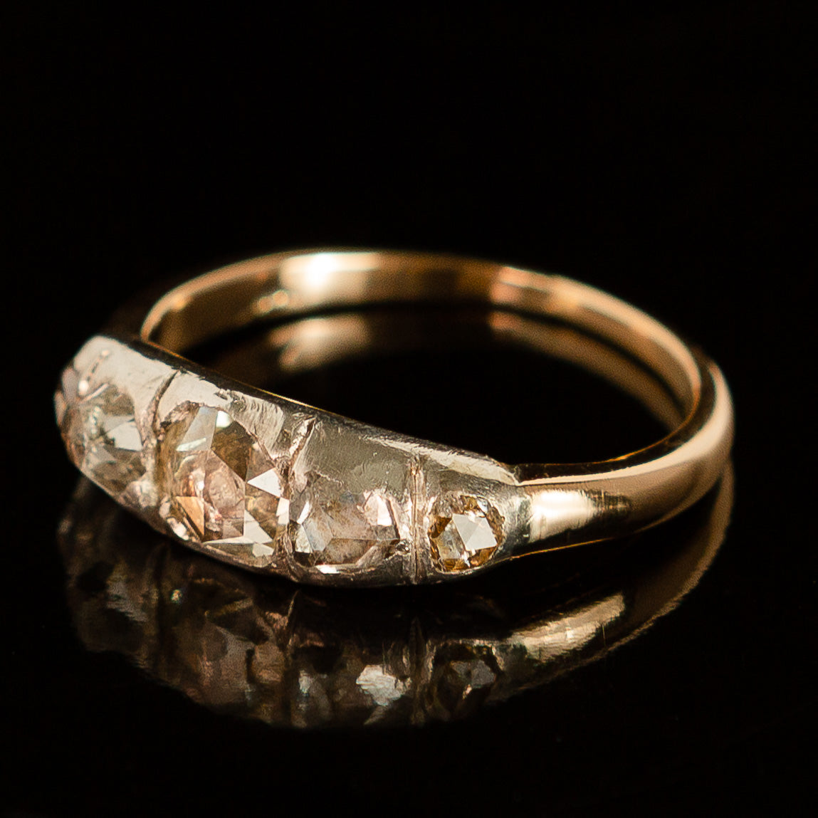 Rose Cut Diamond Ring – Tura Sugden