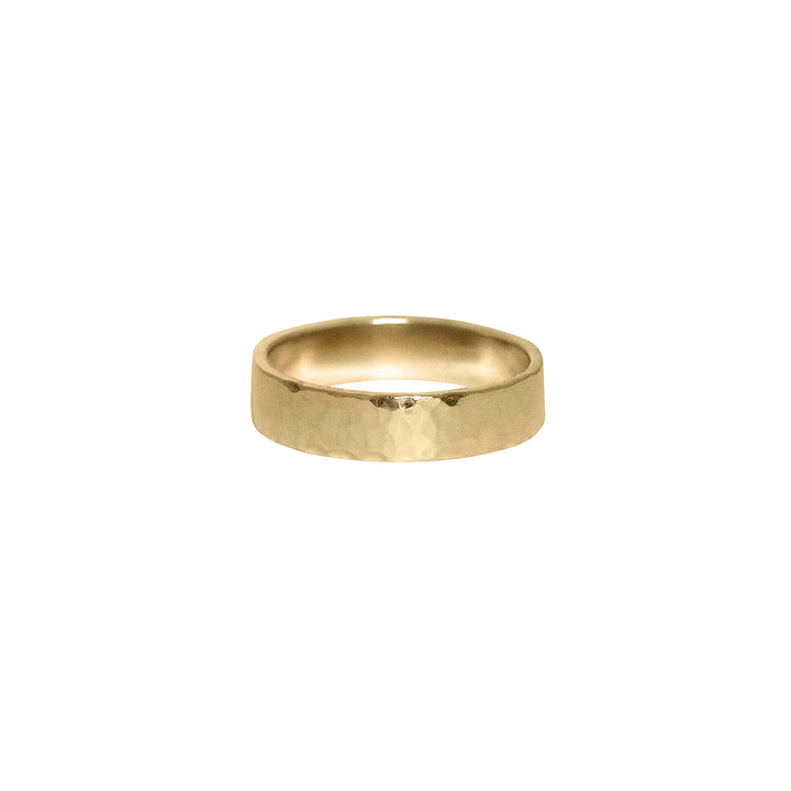 Hammered Flat Band | 5mm